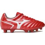 Zapatillas rojas de cuero de fútbol rebajadas Mizuno talla 38 