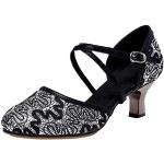Zapatillas antideslizantes negras de verano acolchadas con lentejuelas talla 38 para mujer 