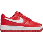 Sneakers altas rojos de piel vintage floreados Nike para mujer 