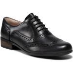 Zapatos oxford negros de cuero formales Clarks talla 36 para mujer 