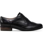 Zapatos oxford negros de cuero formales Clarks talla 38 para mujer 