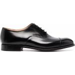 Zapatos negros de cuero con cordones rebajados con cordones formales con logo Church's para hombre 
