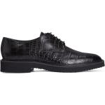 Zapatos negros de piel de cocodrilo con cordones rebajados con cordones formales con logo GIUSEPPE ZANOTTI talla 48 para hombre 
