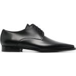 Zapatos negros de goma con cordones con cordones formales con logo Dsquared2 talla 43 para hombre 