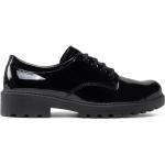 Zapatos oxford negros de cuero formales Geox talla 36 para mujer 