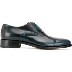 Zapatos azules de goma con puntera redonda formales con logo talla 48 para hombre 