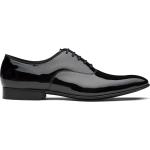 Zapatos negros de cuero con cordones rebajados con tacón cuadrado con cordones formales con logo Church's para hombre 
