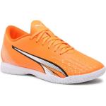 Zapatillas naranja de cuero de fútbol sala rebajadas Puma talla 44 para hombre 