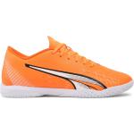 Zapatillas naranja de cuero de fútbol sala rebajadas Puma talla 45 para hombre 