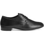 Zapatos negros de cuero con cordones rebajados con cordones formales con logo GIUSEPPE ZANOTTI talla 48 para hombre 