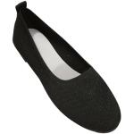 Zapatillas negras de ante de carretera de verano de punta puntiaguda informales talla 41 para mujer 