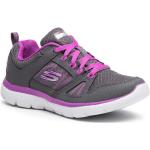 Zapatos grises Skechers para mujer 