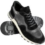 Zerimar Calzado Hombre Piel Natural | Zapatos Casuales Hombre | Zapatos Vestir Hombre Cuero | Calzado Hombre Deportivo | Zapatos Cordones Hombre Piel | Color Negro | Talla 44