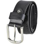 Zerimar Cinturones Hombres | Cinturon Piel Vacuno | Cinturones de Piel Natural | Cinturon Cuero 39mm | Cinturones Clasicos Hombre | Color Negro | Talla 110