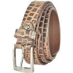Zerimar Cinturones Mujer | Cinturon Piel Vacuno | Cinturones de Piel Natural | Cinturon Mujer Cuero 29mm | Cinturones Clasicos Mujer | Color Tan | Talla 100