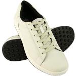 Zapatillas blancas de cuero de golf Zerimar talla 43 para hombre 