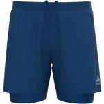 Shorts azul marino de poliester de running de verano tallas grandes talla XXL 
