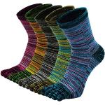 Calcetines multicolor de algodón de running de verano talla 43 para hombre 