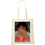 ZIENIUS Drunken Master Jackie Chan Artwork Bolsa de compras reutilizable Bolsa a cuestas Tote
