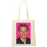 ZIENIUS Matt Damon Lovely Portrait Bolsa de compras reutilizable Bolsa a cuestas Tote