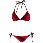 Bikinis triángulo rojos de seda marineros con rayas Zimmermann talla S para mujer 