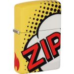 Zippo Comic Pop Art Design Matte Yellow 49533-000002, mechero
