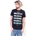 Zoo York Pistas Camiseta TracksT-Shirt, Negro (, L