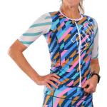 Trajes azules de jersey de triatlón rebajados transpirables Zoot talla XS para mujer 