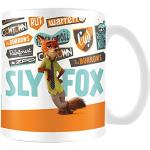 Zootropolis Sly Fox – Taza de cerámica, Multicolor