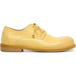 Zapatos amarillos de goma con puntera redonda con cordones formales con logo MARSÈLL talla 39 para mujer 